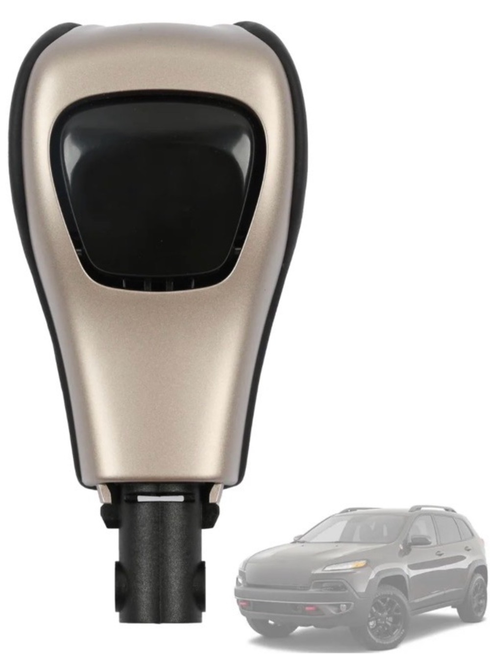 Gear Shift Knob Handle with Button 5YD261X9AB Fit for Jeep Cherokee Latitude